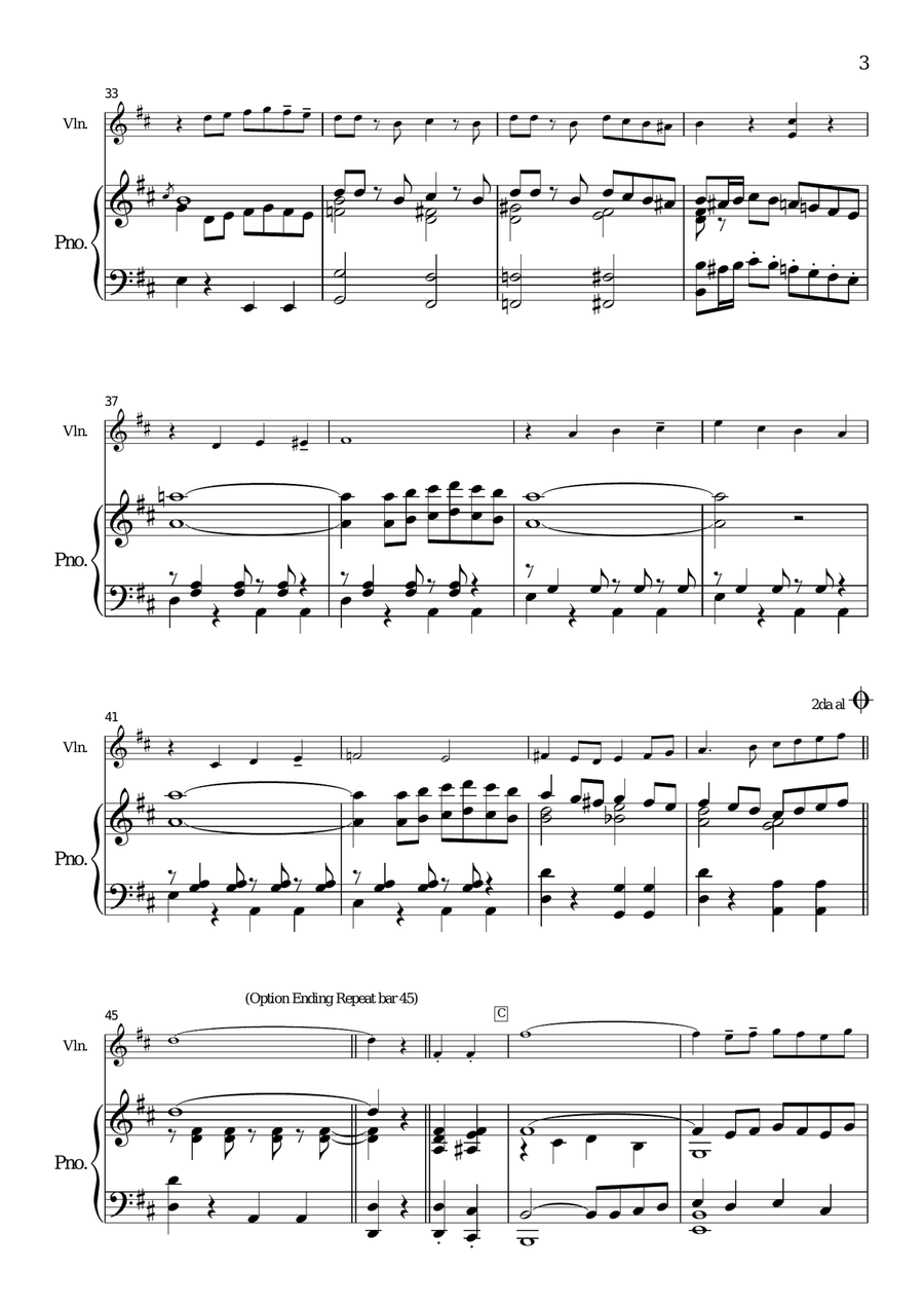 Life Is Beautiful (la Vita E Bella) Violin Solo scores gallery preview page 3