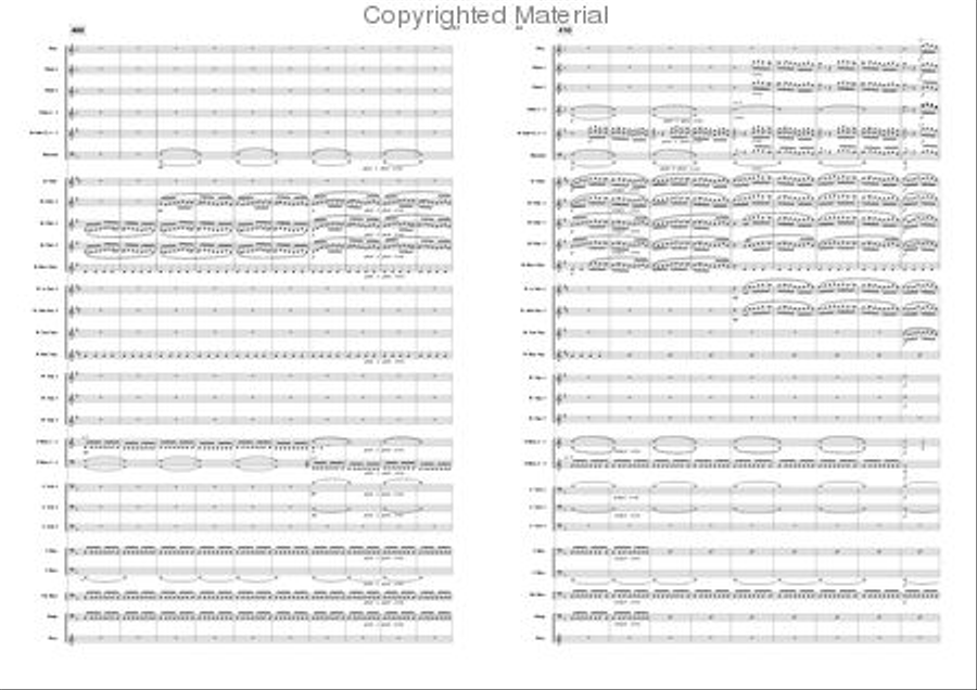 The Bartered Bride The Bartered Bride Concert Band scores gallery preview page 22