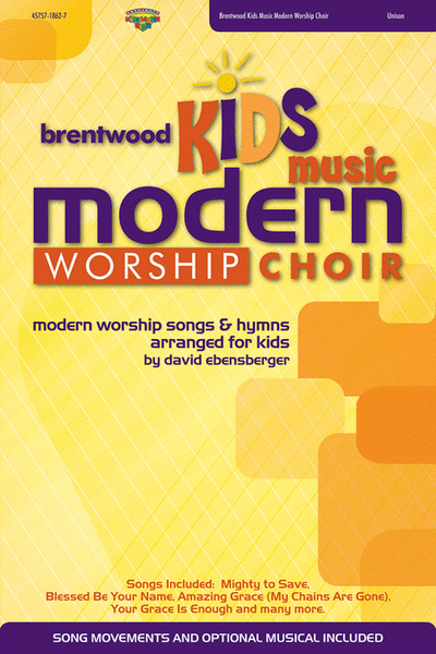 Brentwood Kids Modern Worship Choir (Choral Book)