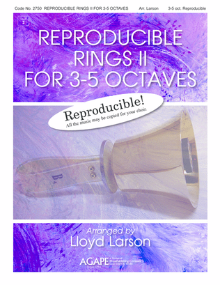 Book cover for Reproducible Rings for 3-5 Octaves, Vol. 2-Digital Download