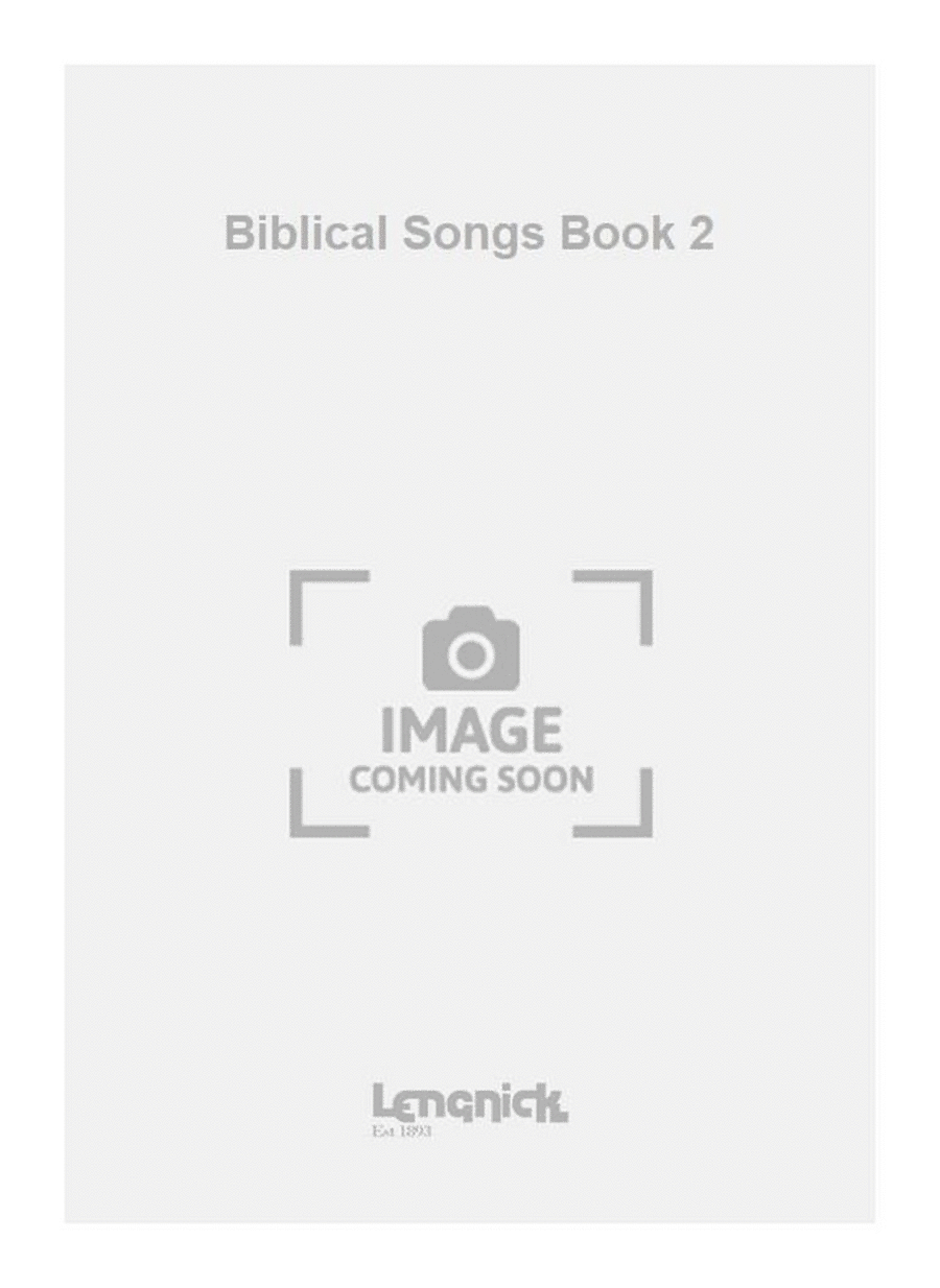 Biblical Songs Book 2