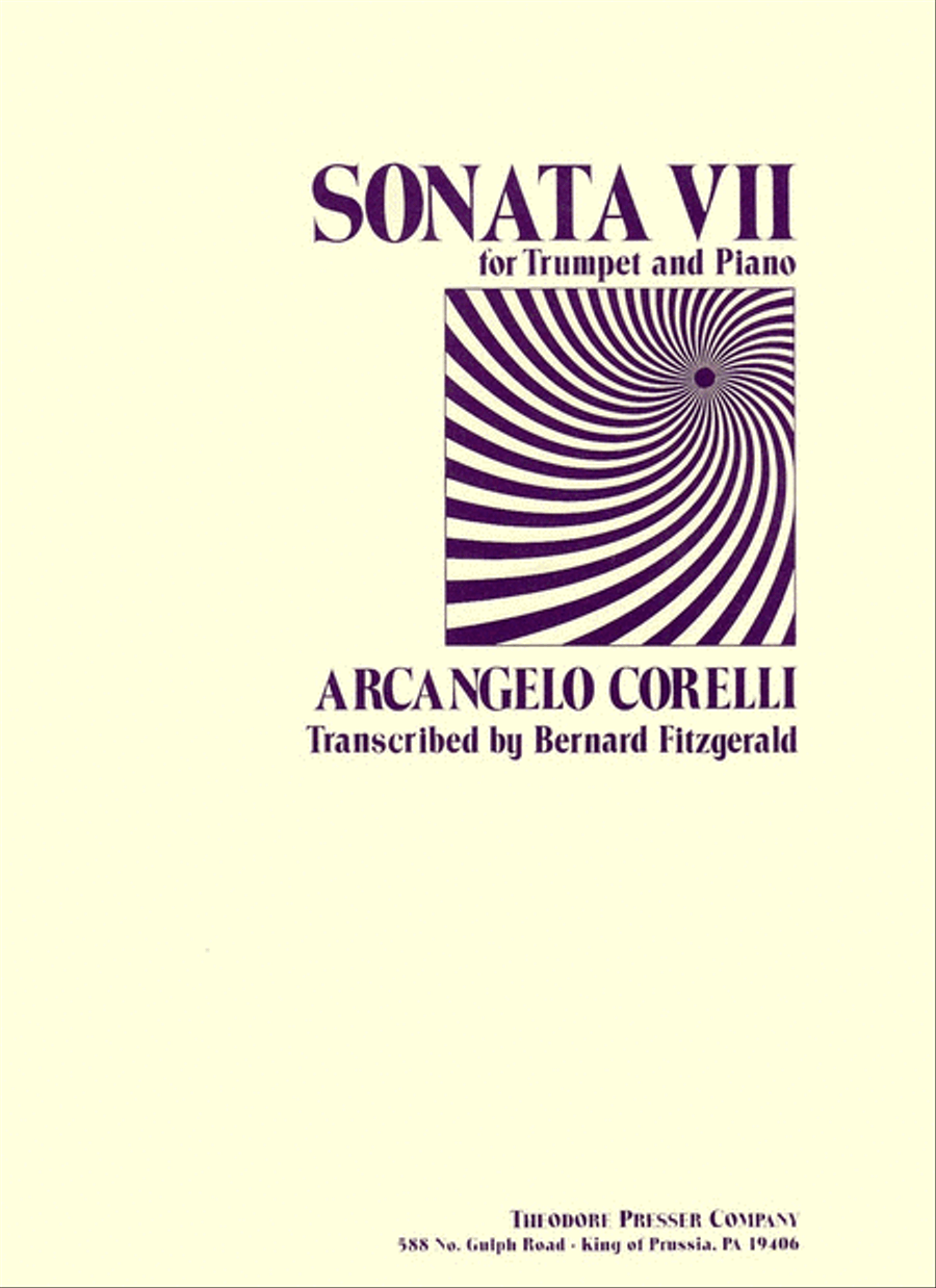 Sonata VII Chamber Music scores gallery preview page 1