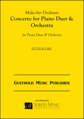 Concerto for Piano Duet & Orchestra