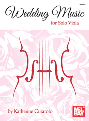 Book cover for Wedding Music for Solo Viola