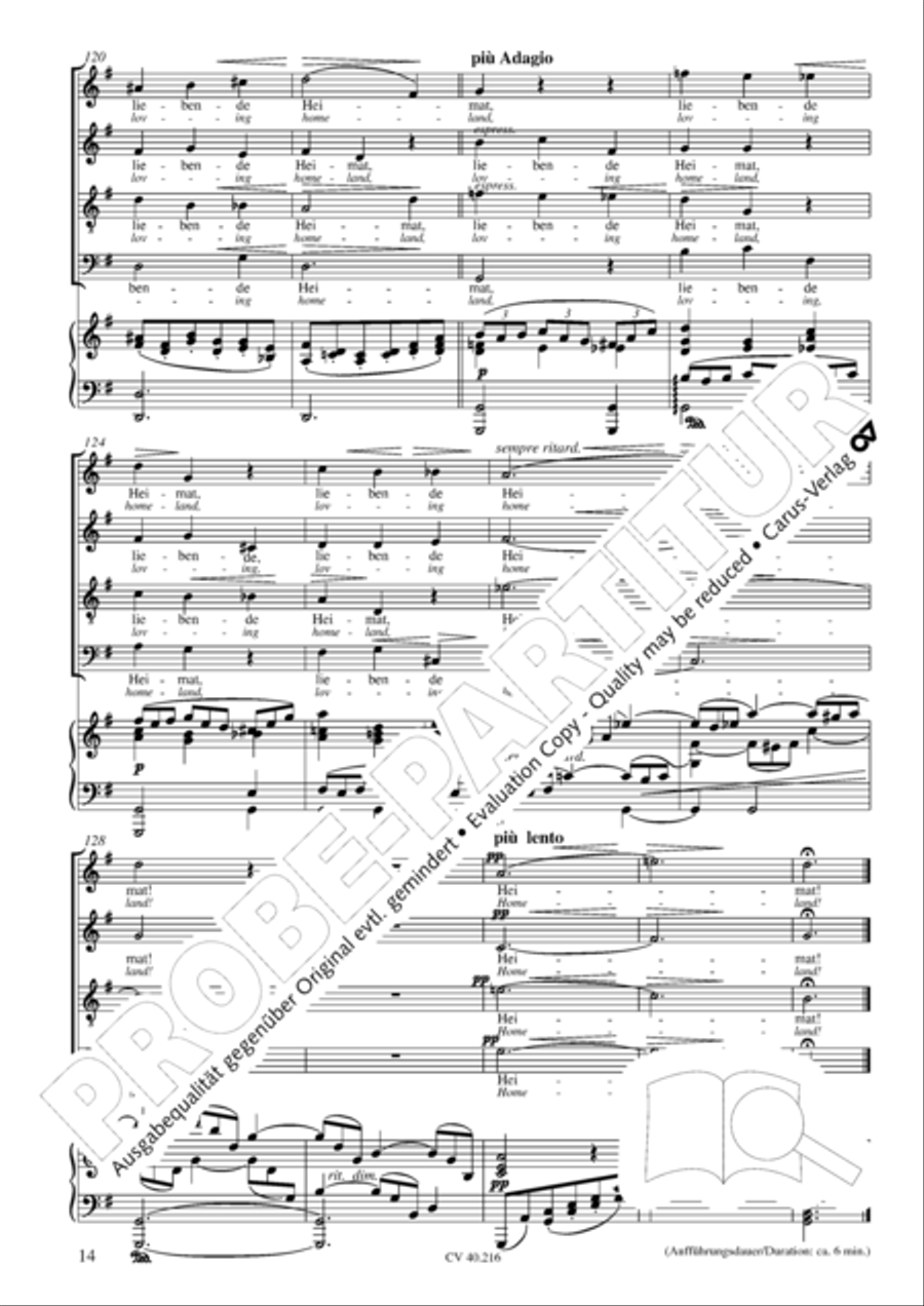 Drei Quartette op. 64 Choir scores gallery preview page 15
