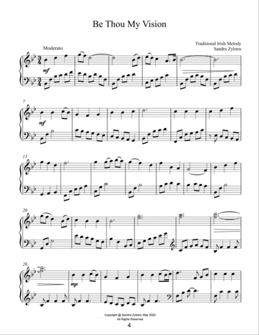 Sounds Of Worship (intermediate piano solos) Piano Solo scores gallery preview page 6