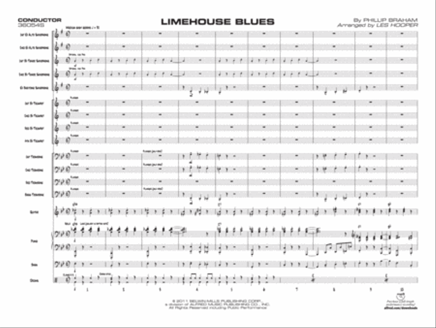 Limehouse Blues Jazz Ensemble scores gallery preview page 2