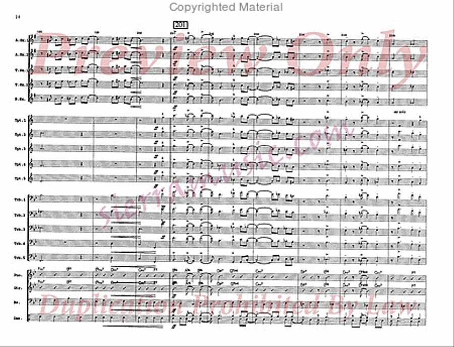 Cubajazz Cubajazz Jazz Ensemble scores gallery preview page 21
