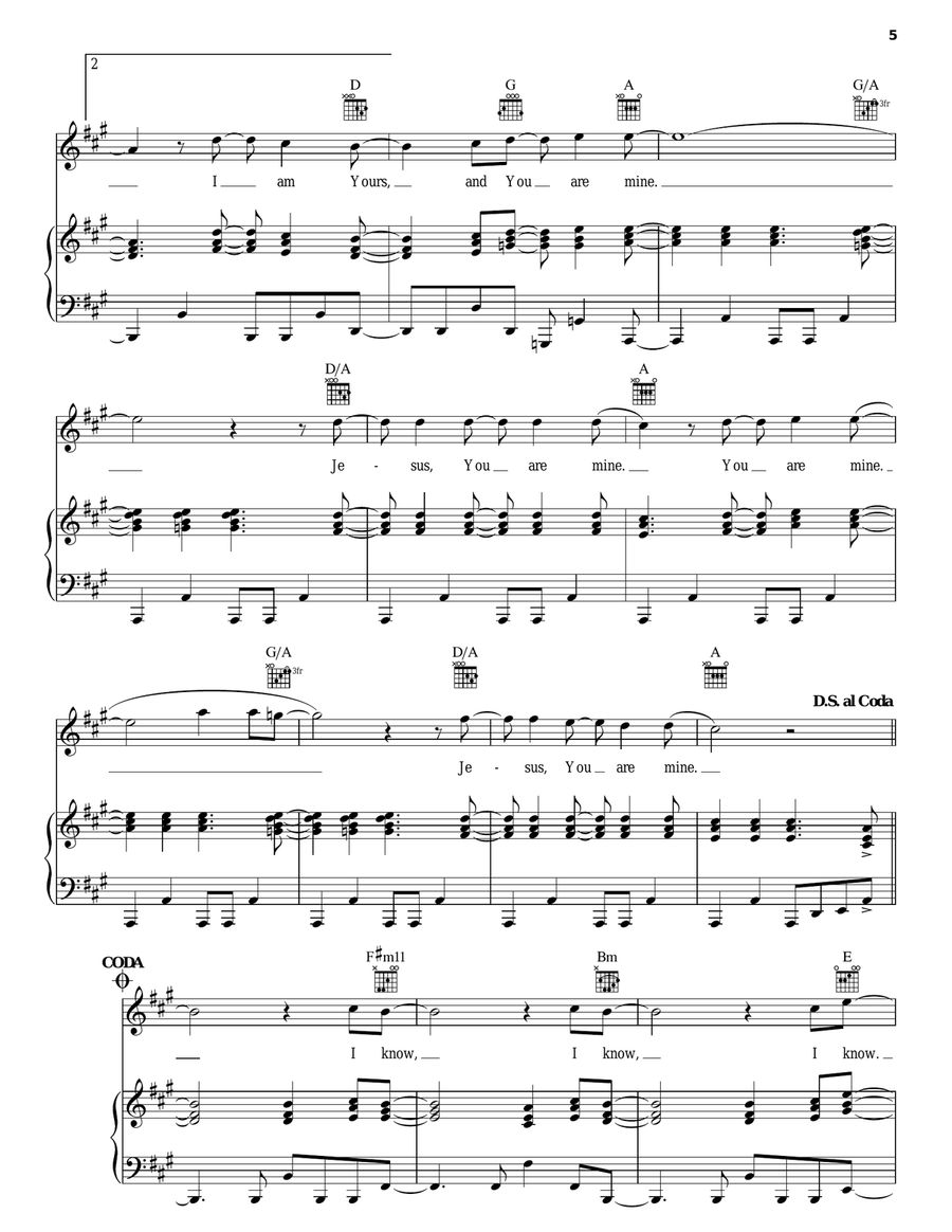 I Know Who I Am Acoustic Guitar scores gallery preview page 5