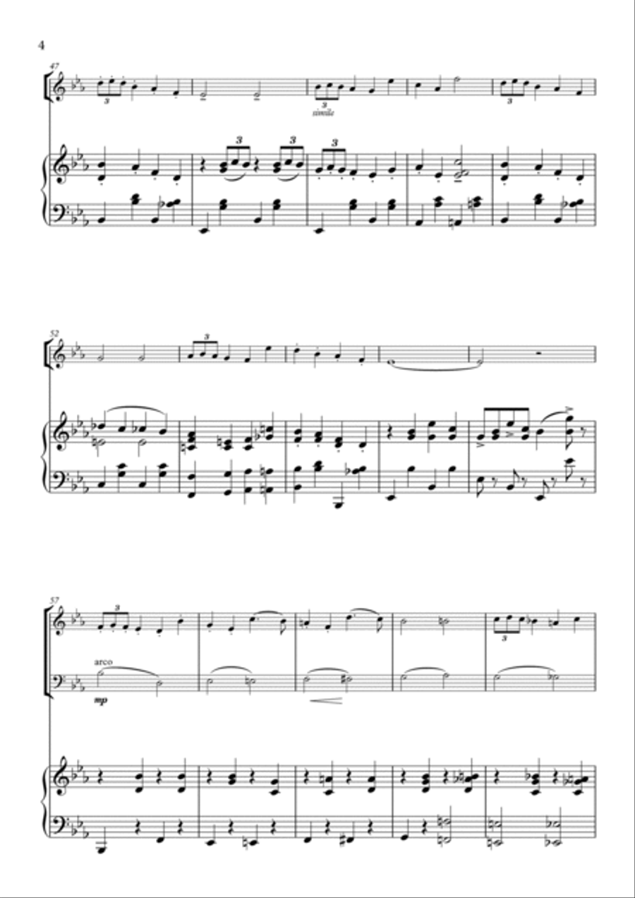 Overture - Oklahoma! Piano Trio scores gallery preview page 4