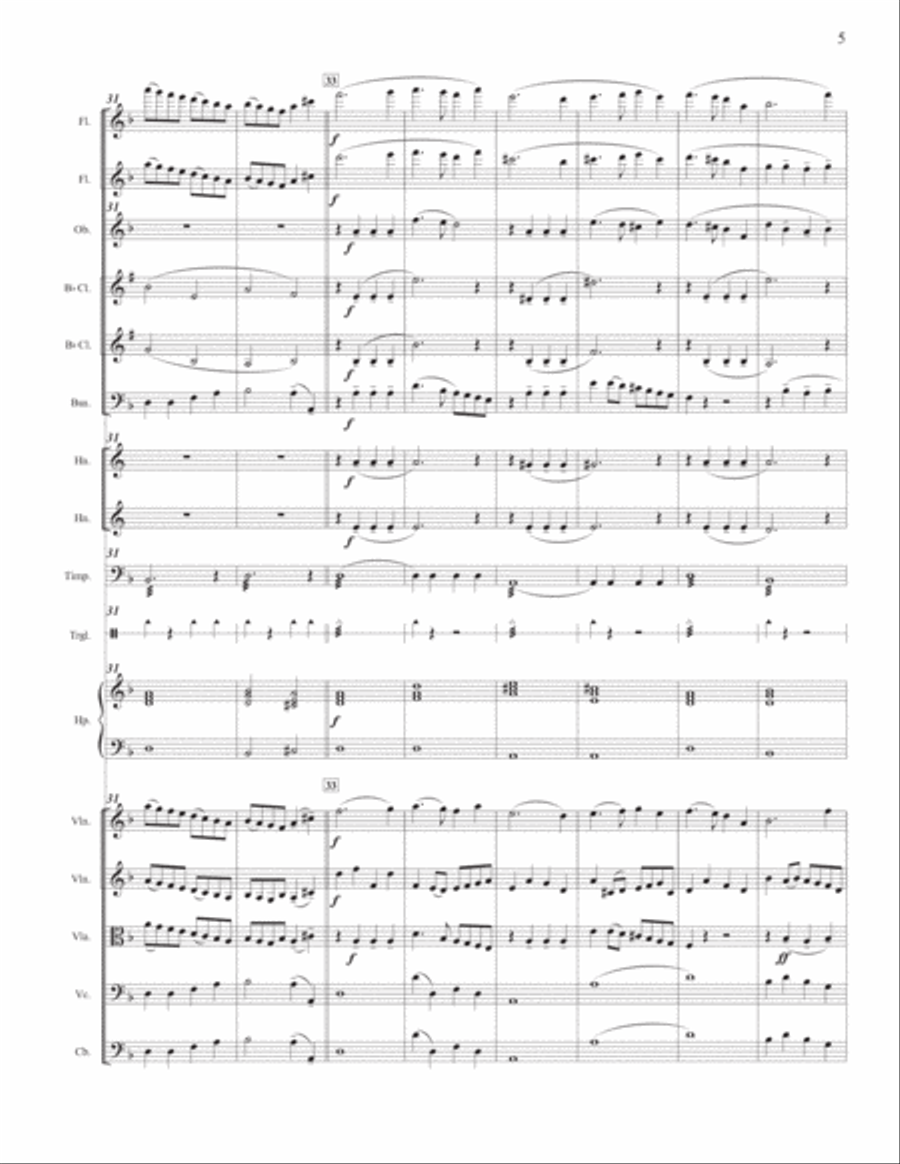 Petite Sinfonietta For a Monday Afternoon Chamber Orchestra scores gallery preview page 6