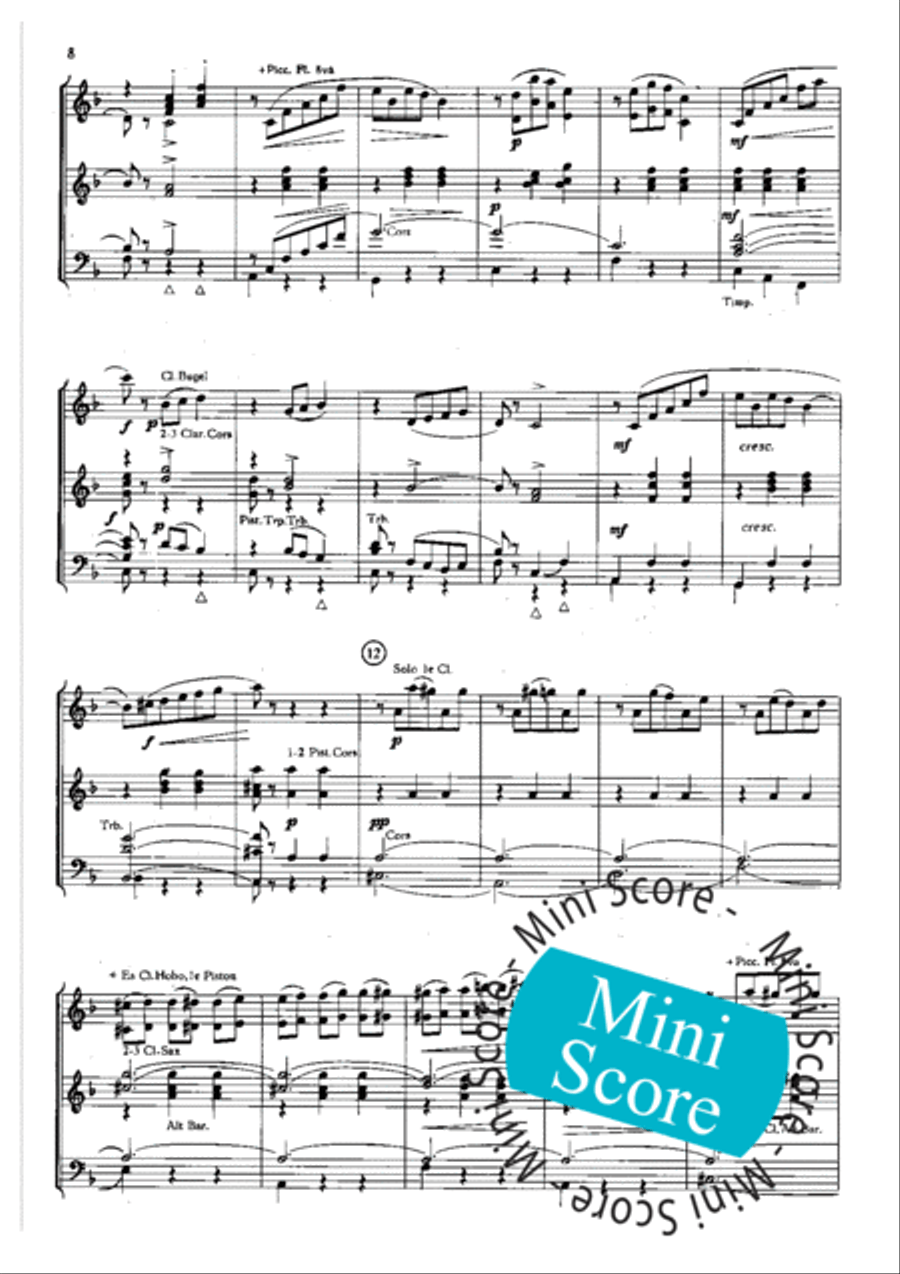 Ballet D'Isoline Ballet D'Isoline Concert Band scores gallery preview page 10