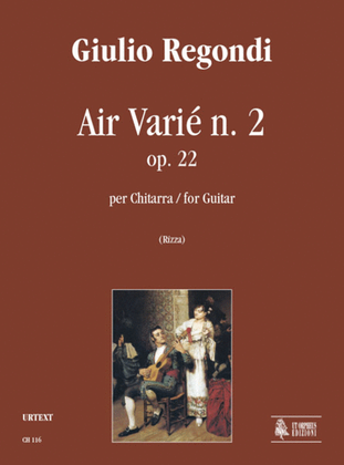Air Varié No. 2 Op. 22 for Guitar