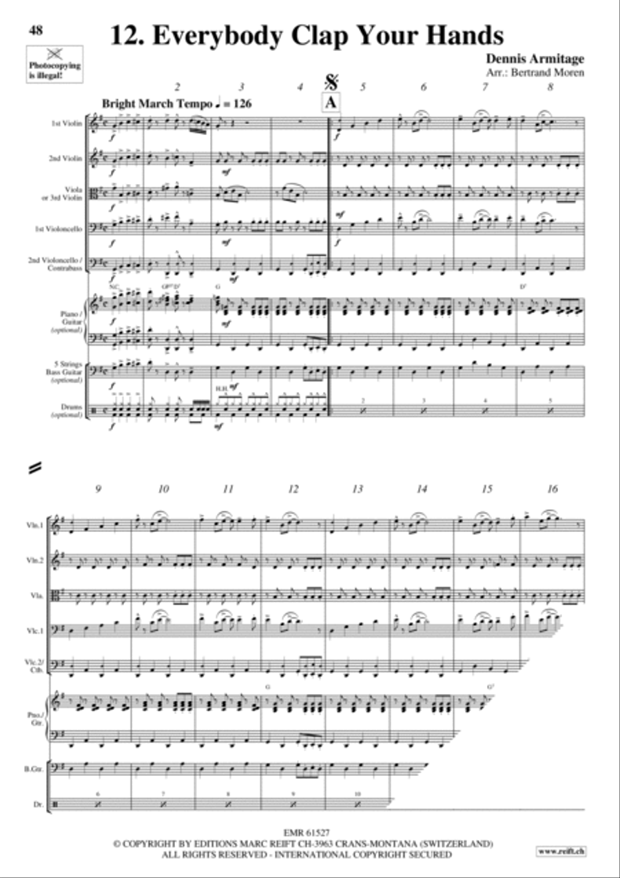 Beer Party String Orchestra scores gallery preview page 14