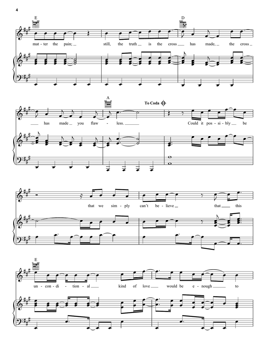 Flawless Flawless Acoustic Guitar scores gallery preview page 4