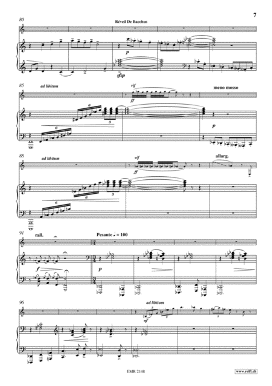 Melolactique Euphonium scores gallery preview page 6
