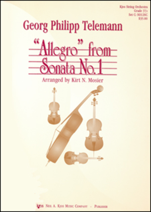 Allegro From Sonata No. 1