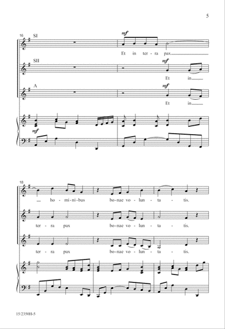 Et In Terra Pax Et In Terra Pax SSA scores gallery preview page 5