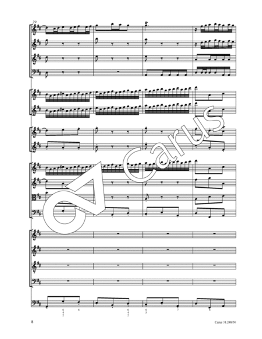 Christmas Oratorio Christmas Oratorio SSATB scores gallery preview page 19