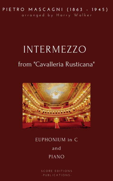 Mascagni: Intermezzo (for Euphonium in C and Piano) image number null