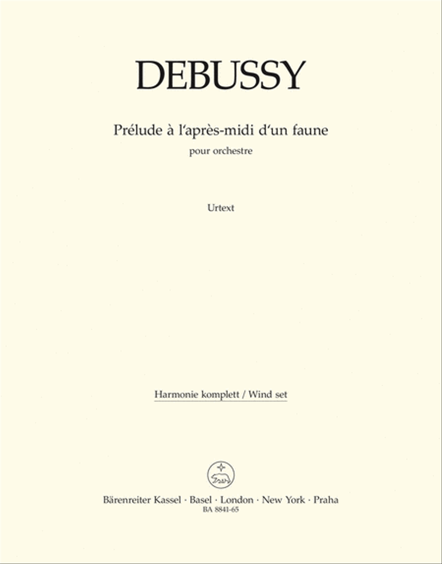Prelude a lapres-midi dun faune for Orchestra English Horn scores gallery preview page 1
