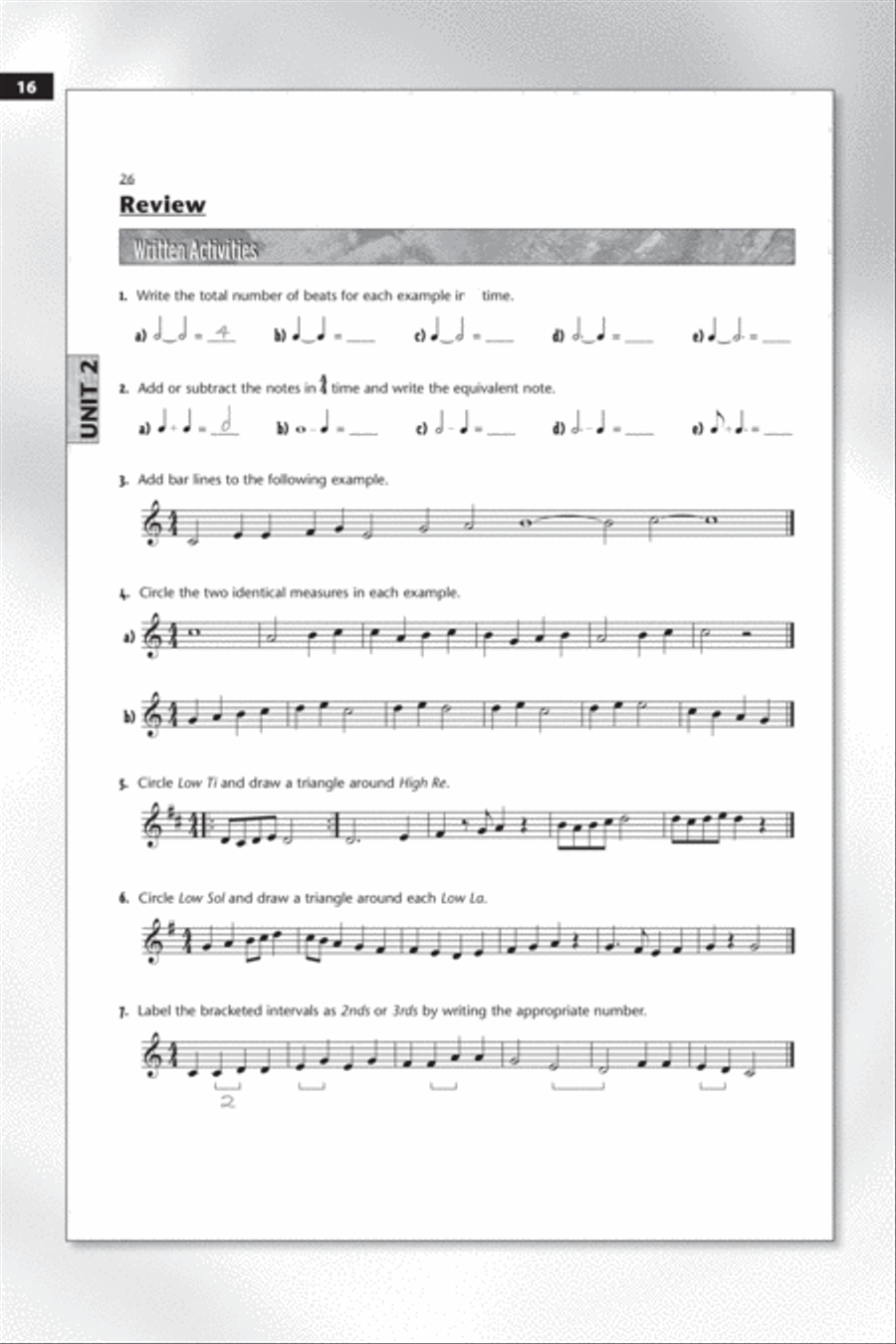 Sing at First Sight Reproducible Companion, Book 1 Choir scores gallery preview page 6