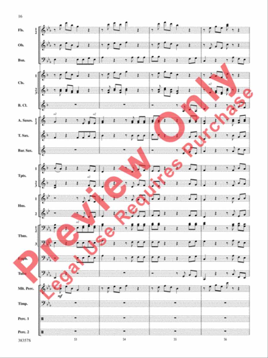 A Classic Christmas A Classic Christmas Concert Band scores gallery preview page 17