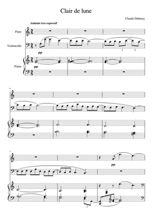 Clair de lune (Piano Trio)