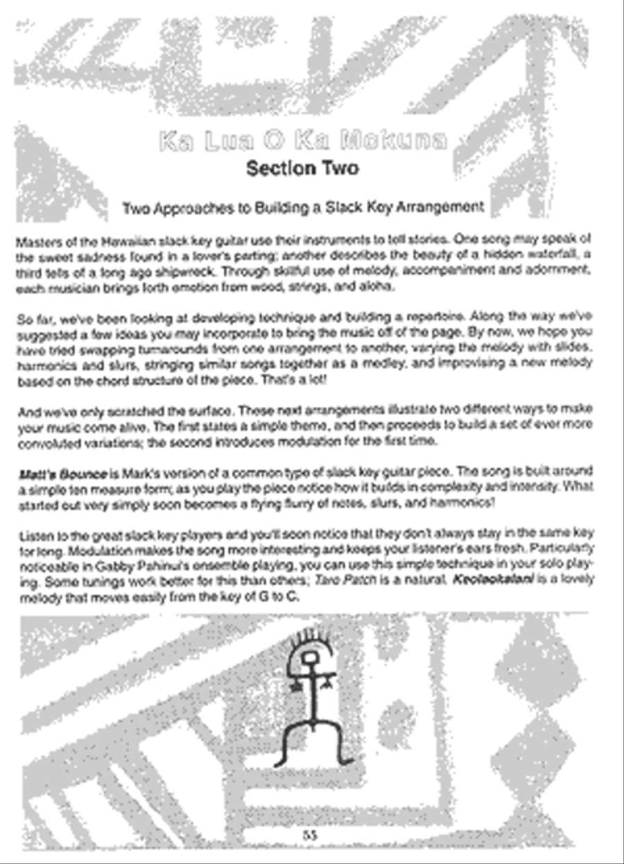 Learn to Play Hawaiian Slack-Key Guitar Fingerpicking Guitar scores gallery preview page 5