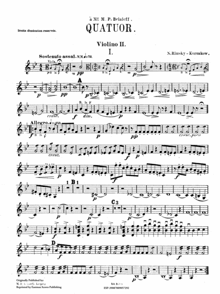 B-la-F : String Quartet