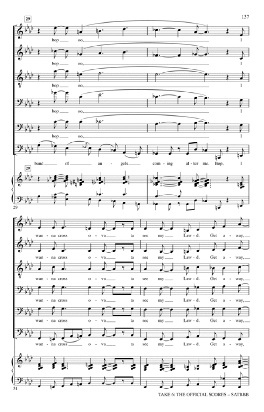 Get Away Jordan A Cappella scores gallery preview page 8