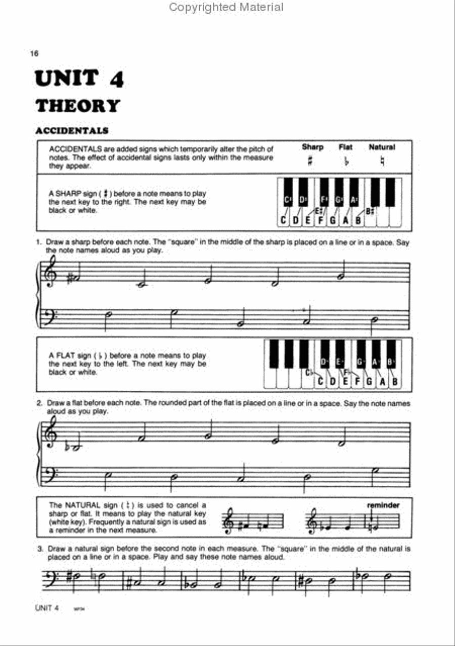 Musicianship For The Older Beginner - Level 1 Piano Method scores gallery preview page 3