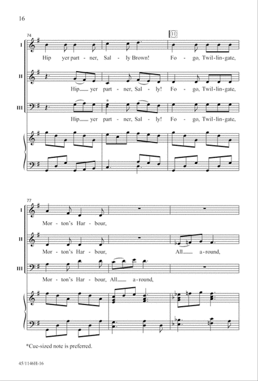 We Sing the World Around We Sing the World Around Choir scores gallery preview page 16
