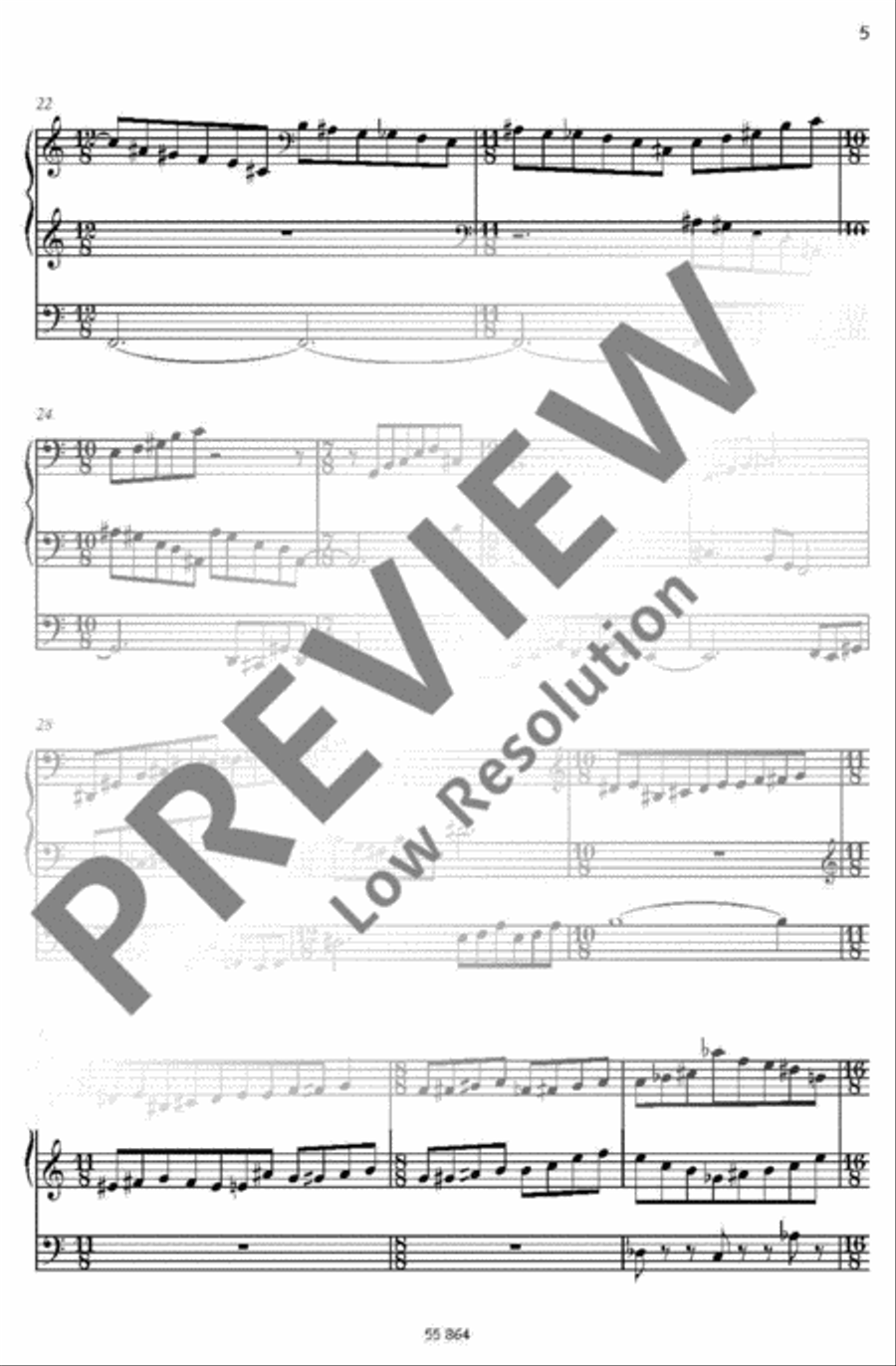 Sonate en trio No. 3 Sonate en trio No. 3 Organ scores gallery preview page 4
