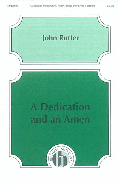 A Dedication And An Amen image number null