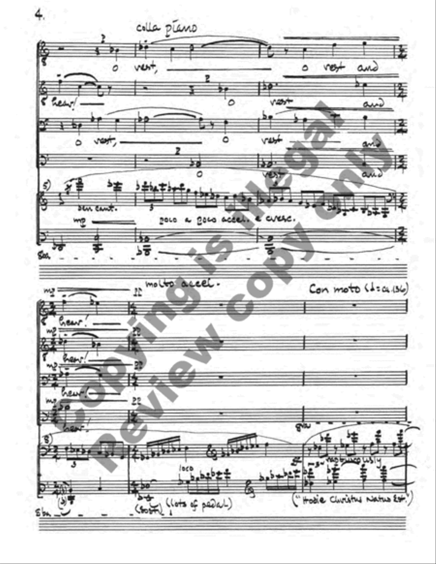 The Midnight Clear The Midnight Clear TTBB scores gallery preview page 24