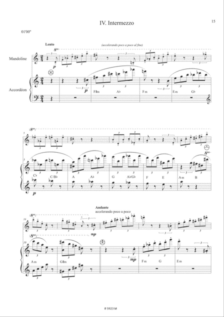 Suite populaire Accordion scores gallery preview page 10