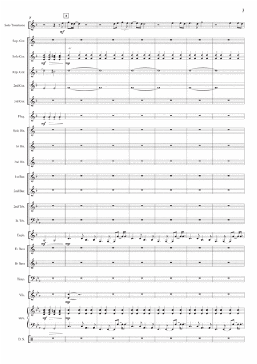 Skyfall Skyfall Brass Ensemble scores gallery preview page 3