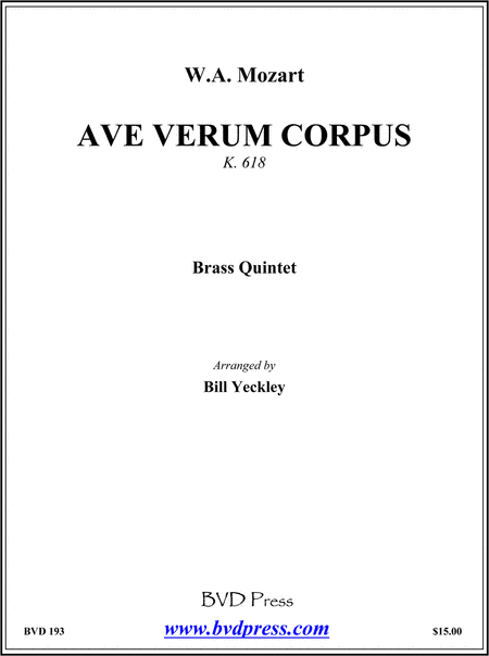 Ave verum corpus