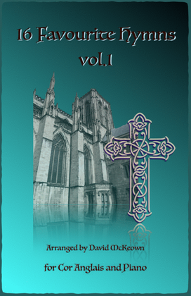 Book cover for 16 Favourite Hymns Vol.1 for Cor Anglais and Piano