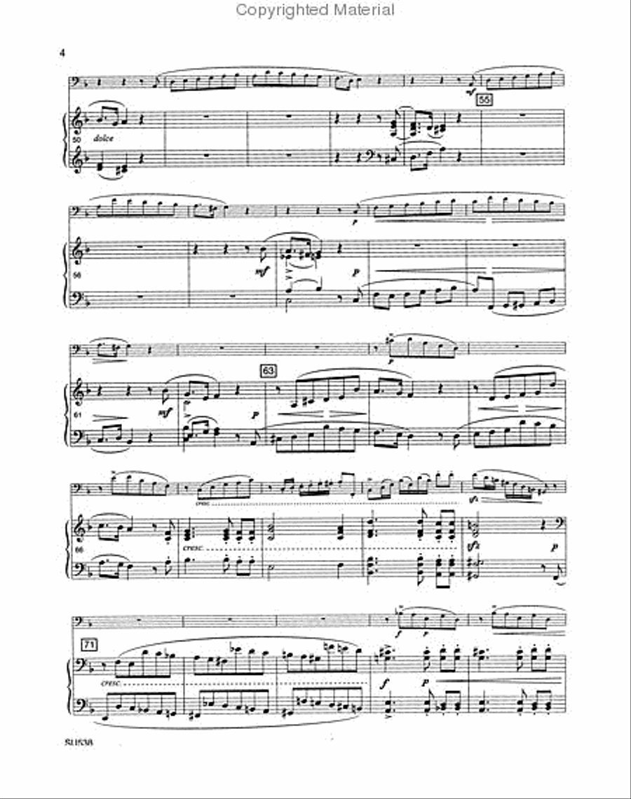 Romance No. 1 Romance No. 1 Bassoon Solo scores gallery preview page 3