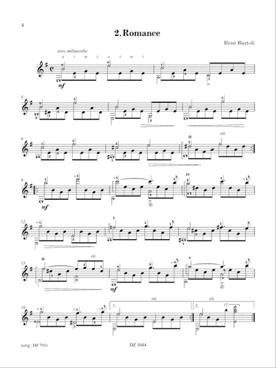 La guitare dans tous ses états, vol. 4 Classical Guitar scores gallery preview page 3