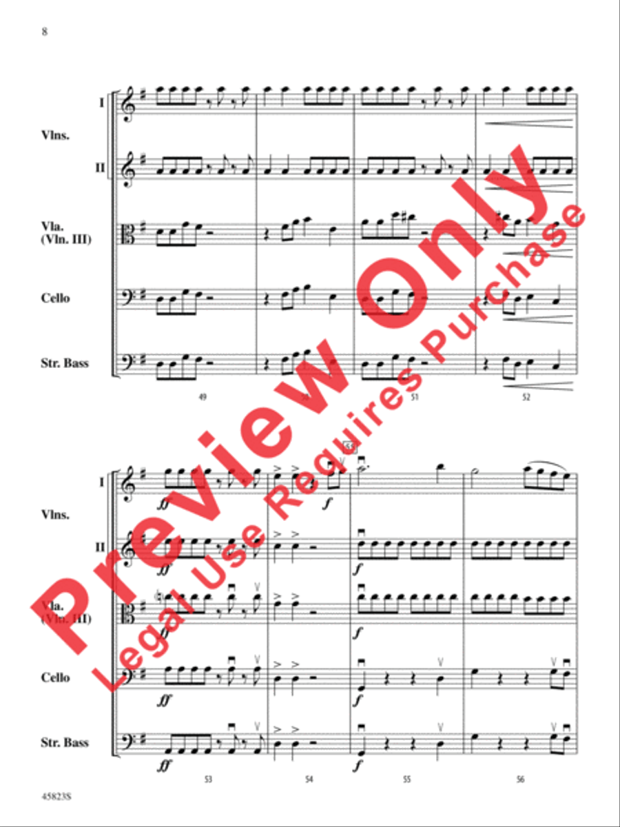 Dayspring Dayspring String Orchestra scores gallery preview page 8