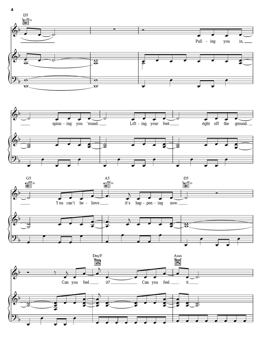 Rush Piano, Vocal, Guitar scores gallery preview page 4