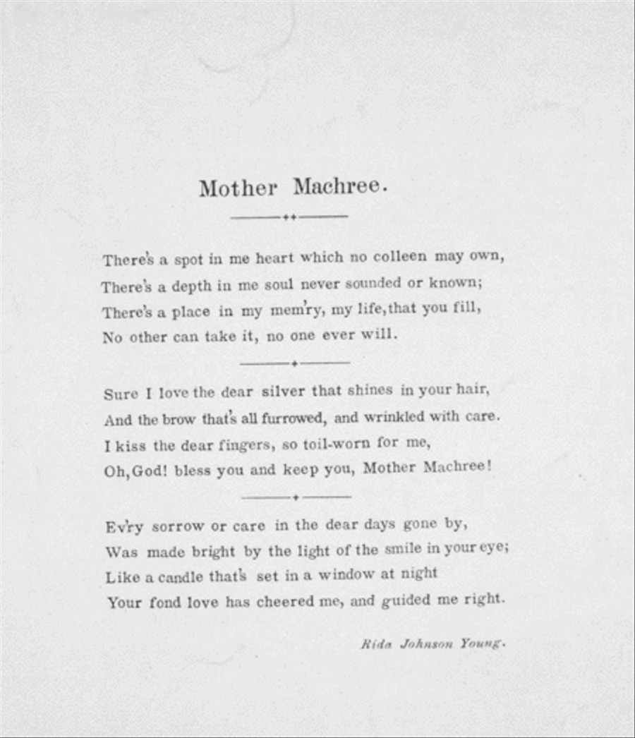 Mother Machree. Song Voice scores gallery preview page 2