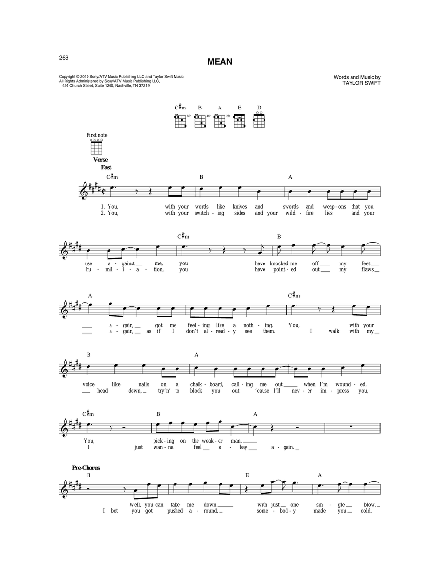 Mean Mean Mandolin scores gallery preview page 1
