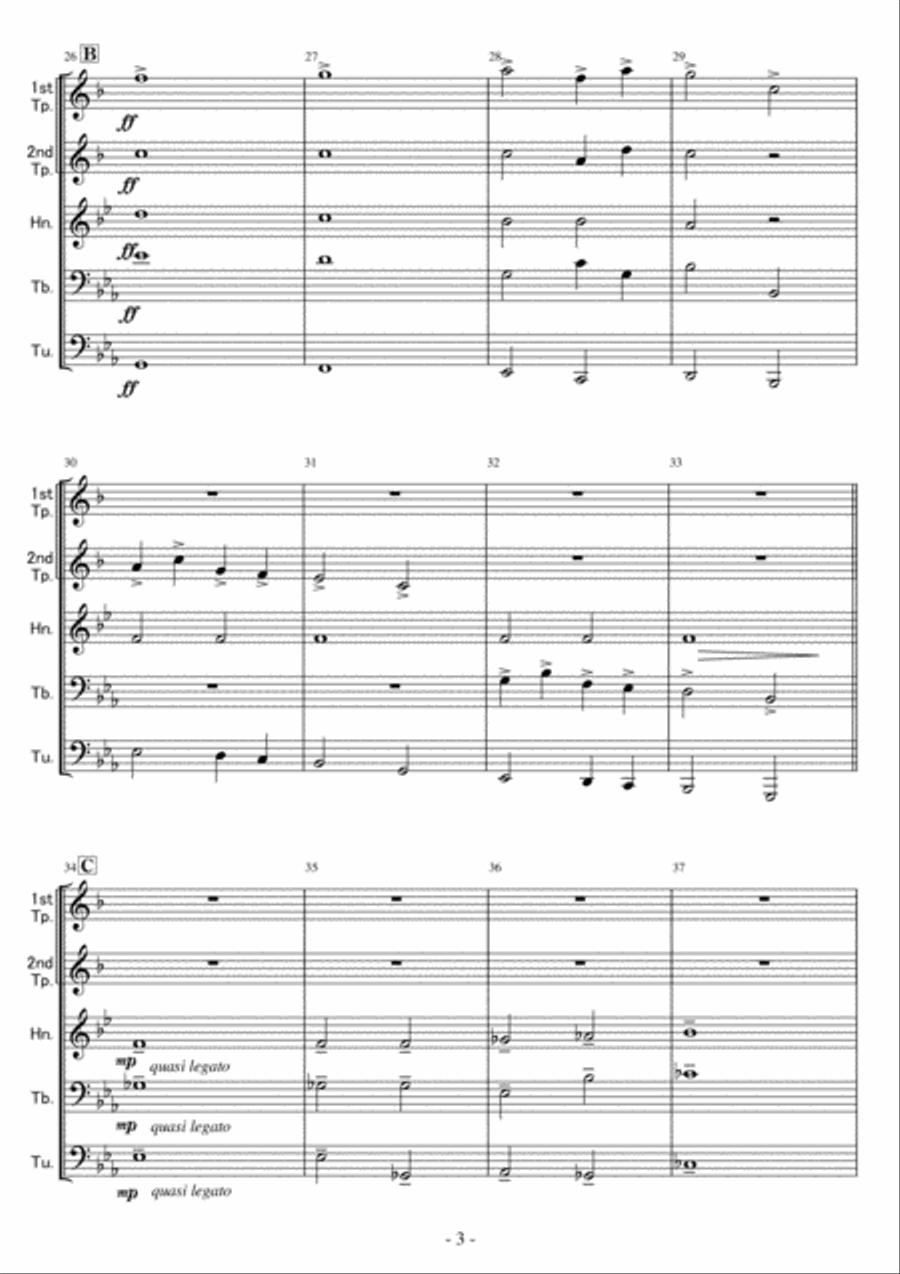 <Brass Quintet> 