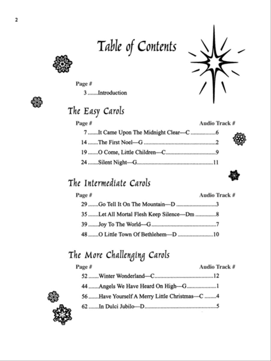 Fingerstyle Christmas Guitar Acoustic Guitar scores gallery preview page 2