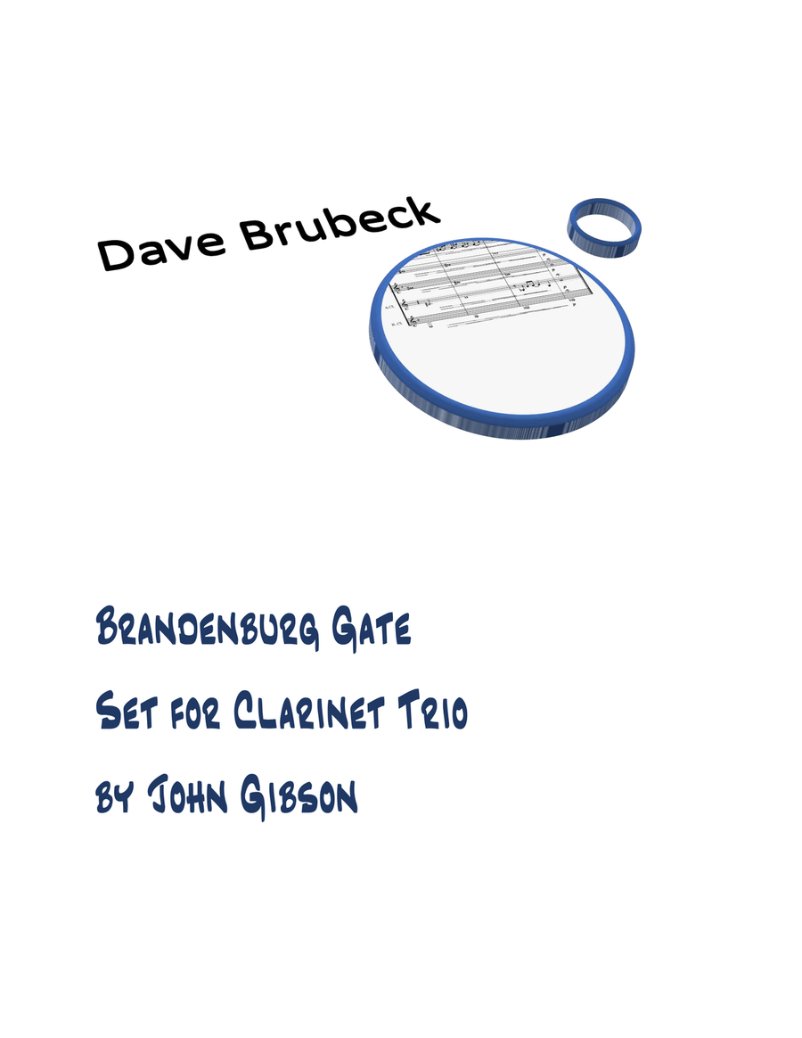Brandenburg Gate Brandenburg Gate Woodwind Trio scores gallery preview page 1
