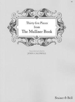 Book cover for 35 Pieces from 'The Mulliner Book'
